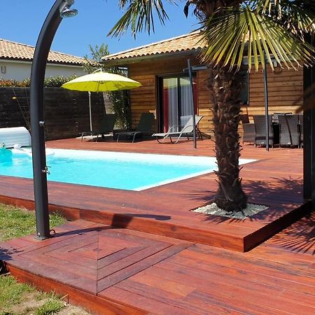 VILLA avec piscine chauffée Moliets-et-Maa Exterior foto